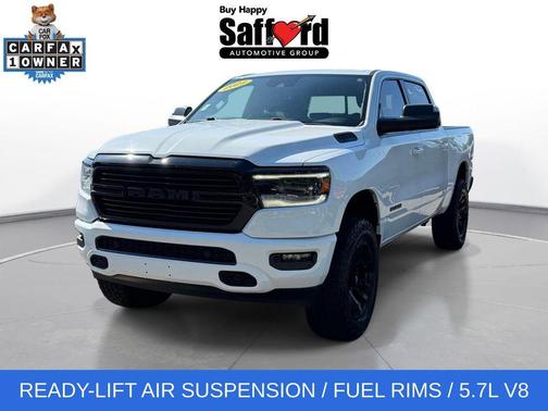 Bright White Clearcoat 2021 RAM 1500 Big Horn