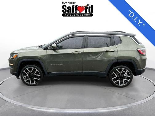 Olive Green Pearlcoat 2017 Jeep Compass Limited