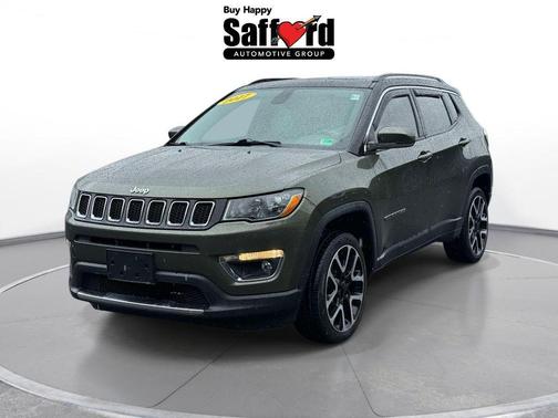 Olive Green Pearlcoat 2017 Jeep Compass Limited