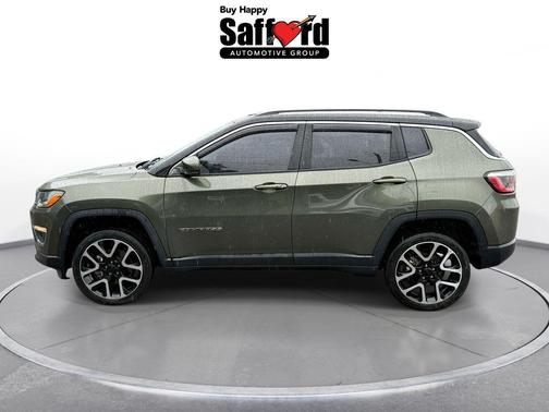 Olive Green Pearlcoat 2017 Jeep Compass Limited