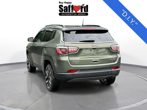 Olive Green Pearlcoat 2017 Jeep Compass Limited