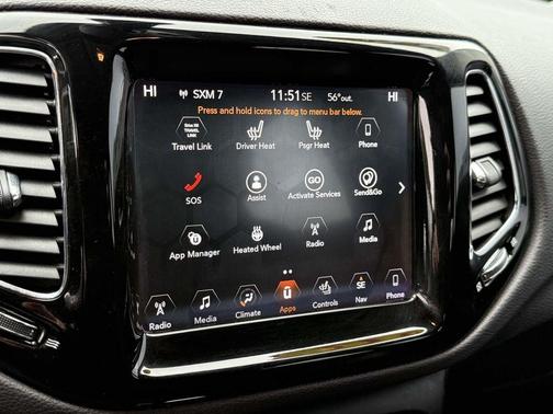 Olive Green Pearlcoat 2017 Jeep Compass Limited