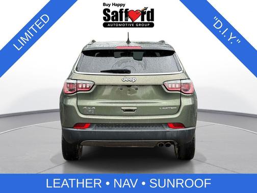 Olive Green 2017 Jeep Compass Limited