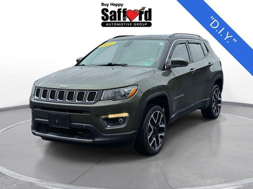 Olive Green Pearlcoat 2017 Jeep Compass Limited