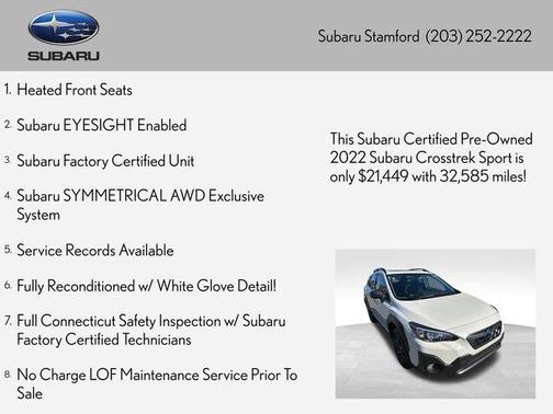 2022 Subaru Crosstrek Sport