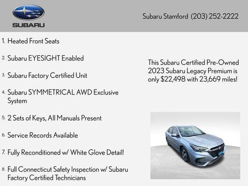2023 Subaru Legacy Premium