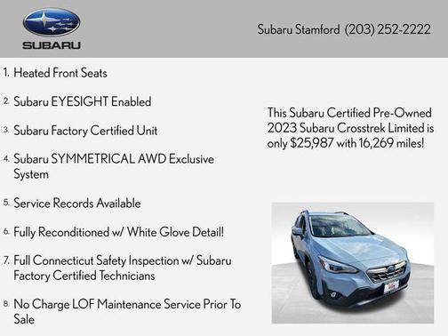 Cool-Gray Khaki 2023 Subaru Crosstrek Limited