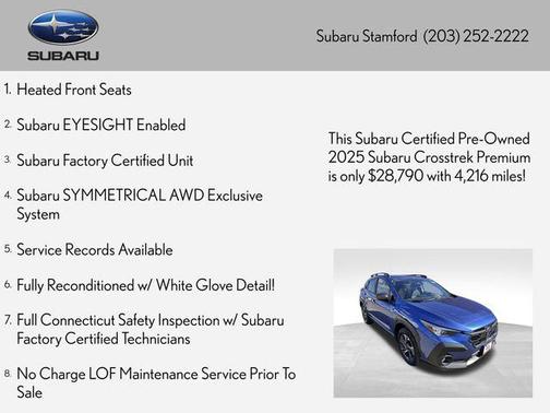 2025 Subaru Crosstrek Premium