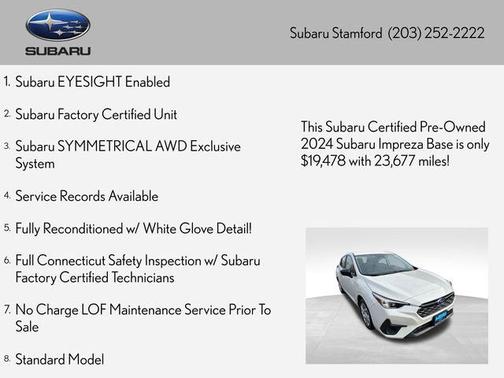 2024 Subaru Impreza Base