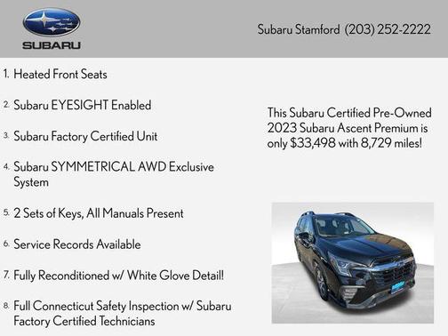 2023 Subaru Ascent Premium 8-Passenger