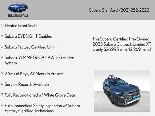 2023 Subaru Outback Limited XT