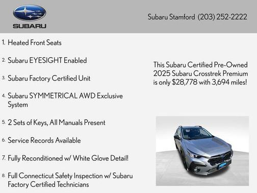 2025 Subaru Crosstrek Premium