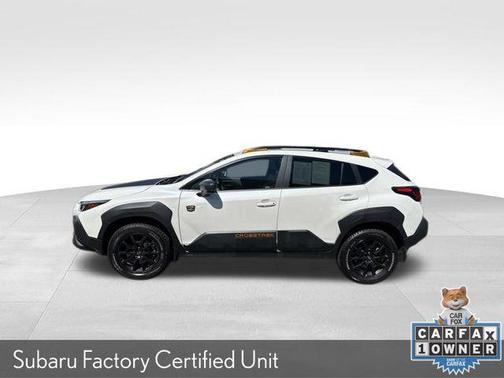 Crystal White Pearl 2025 Subaru Crosstrek Wilderness