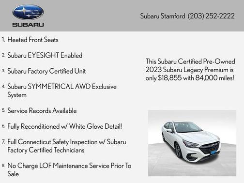 2023 Subaru Legacy Premium