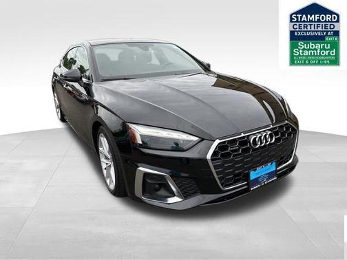 Mythos Black Metallic 2023 Audi A5 Sportback 45 S Line Premium