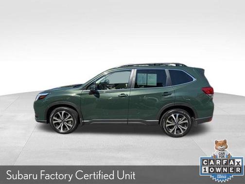 Cascade Green Silica 2023 Subaru Forester Limited
