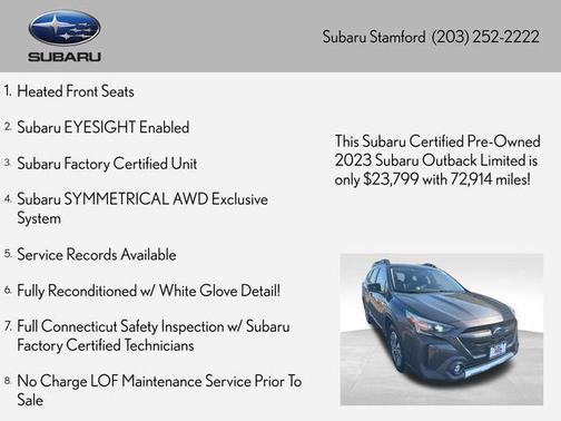 Magnetite Gray Metallic 2023 Subaru Outback Limited