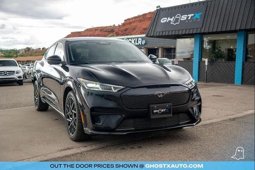 Shadow Black 2021 Ford Mustang Mach-E GT