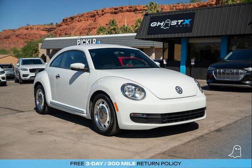 Pure White 2015 Volkswagen Beetle 1.8T