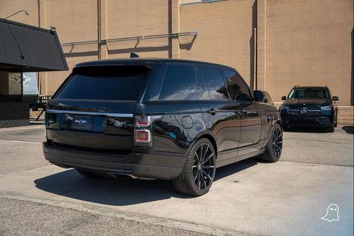 Black 2019 Land Rover Range Rover 3.0L V6 Supercharged HSE