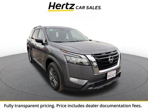 Gun Metallic 2025 Nissan Pathfinder SV FWD