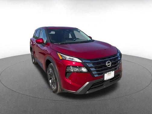Scarlet Ember Tintcoat 2025 Nissan Rogue SV