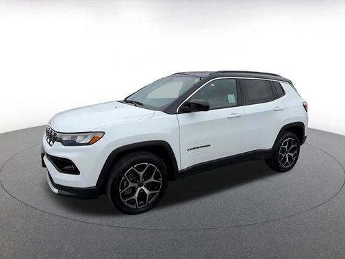 Bright White Clearcoat 2025 Jeep Compass Limited