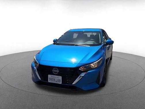 Electric Blue Metallic 2025 Nissan Sentra SV