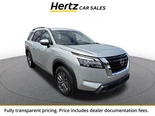 Brilliant Silver Metallic 2025 Nissan Pathfinder SV FWD