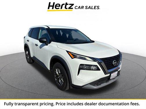 Glacier White 2023 Nissan Rogue S
