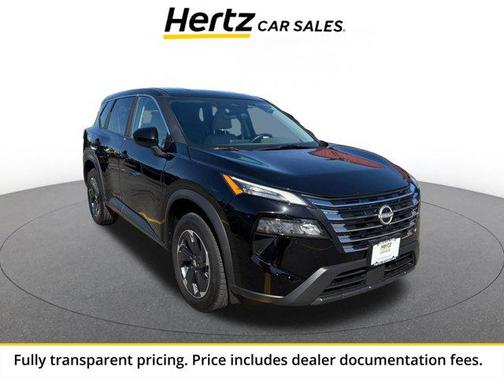 Super Black 2025 Nissan Rogue SV