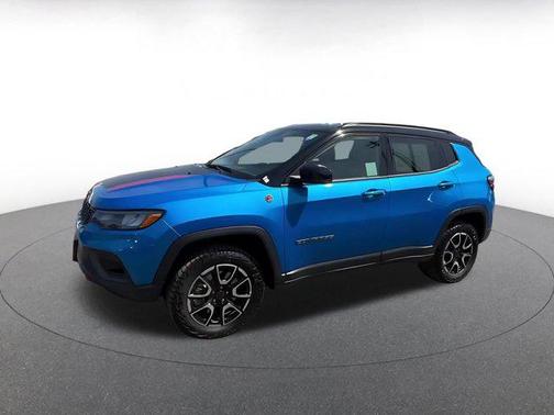 Hydro Blue Pearlcoat 2025 Jeep Compass Trailhawk