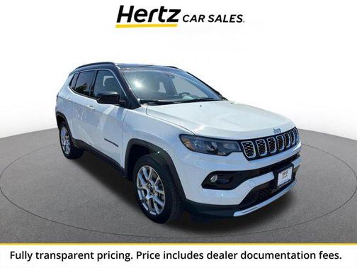 Bright White Clearcoat 2025 Jeep Compass Limited