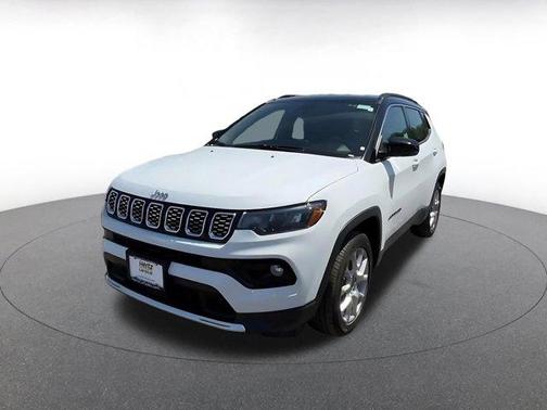 Bright White Clearcoat 2025 Jeep Compass Limited