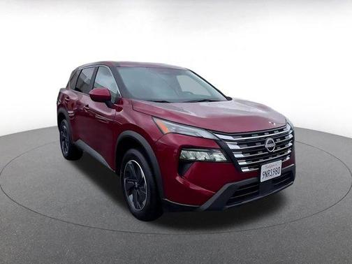 Scarlet Ember Tintcoat 2025 Nissan Rogue SV
