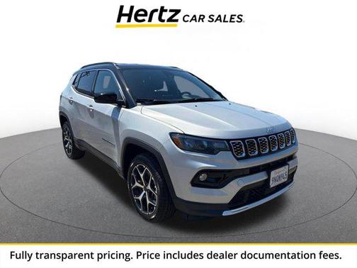 Silver Zynith Metallic Clearcoat 2025 Jeep Compass Limited