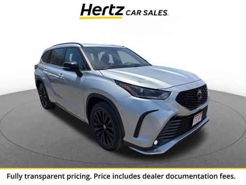 Celestial Silver Metallic 2025 Toyota Highlander XSE