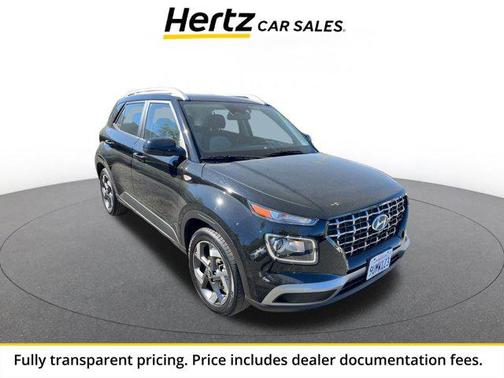 Onyx Black 2025 Hyundai VENUE SEL