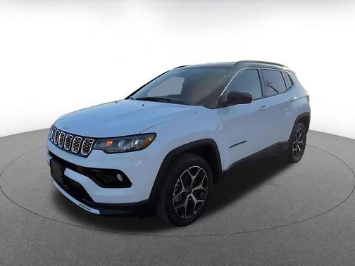 Bright White Clearcoat 2025 Jeep Compass Limited
