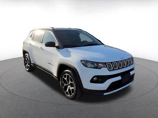 Bright White Clearcoat 2025 Jeep Compass Limited