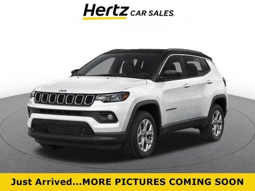 Bright White Clearcoat 2025 Jeep Compass Limited