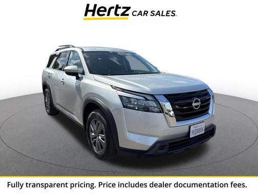 Brilliant Silver Metallic 2025 Nissan Pathfinder SV FWD