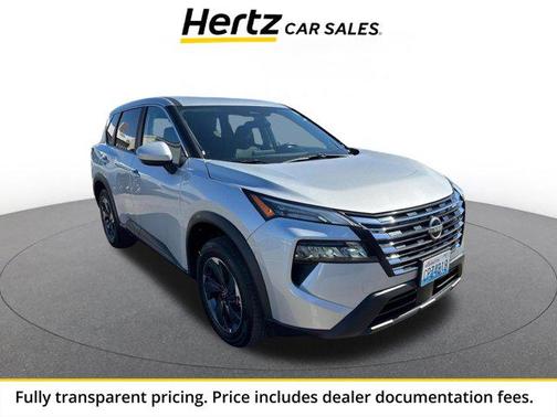 Brilliant Silver Metallic 2025 Nissan Rogue SV