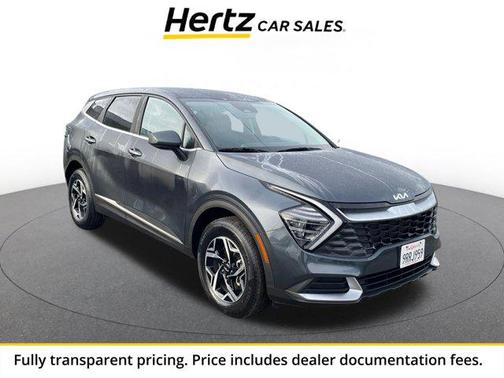 Gravity Gray 2025 Kia Sportage LX