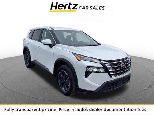 Everest White Pearl 2025 Nissan Rogue SV