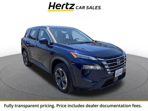 Deep Ocean Blue Pearl 2025 Nissan Rogue SV