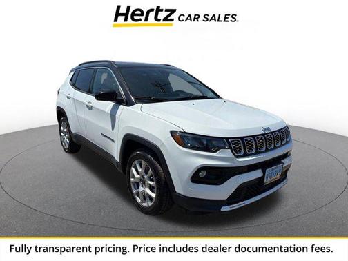 Bright White Clearcoat 2025 Jeep Compass Limited