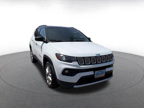Bright White Clearcoat 2025 Jeep Compass Limited