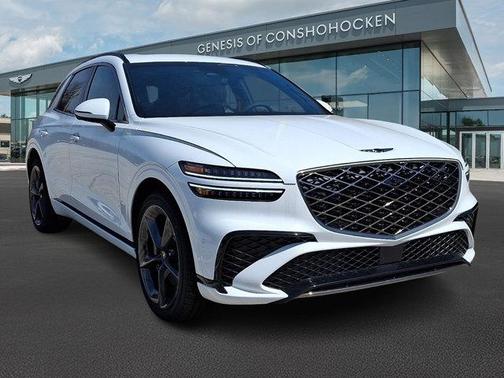 Alta White 2026 Genesis GV70 3.5T Sport Prestige