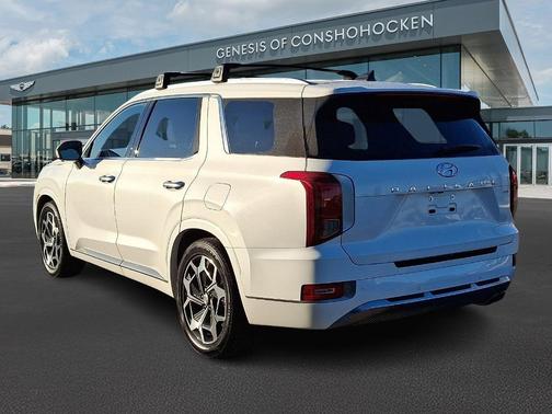 Hyper White 2022 Hyundai PALISADE Calligraphy